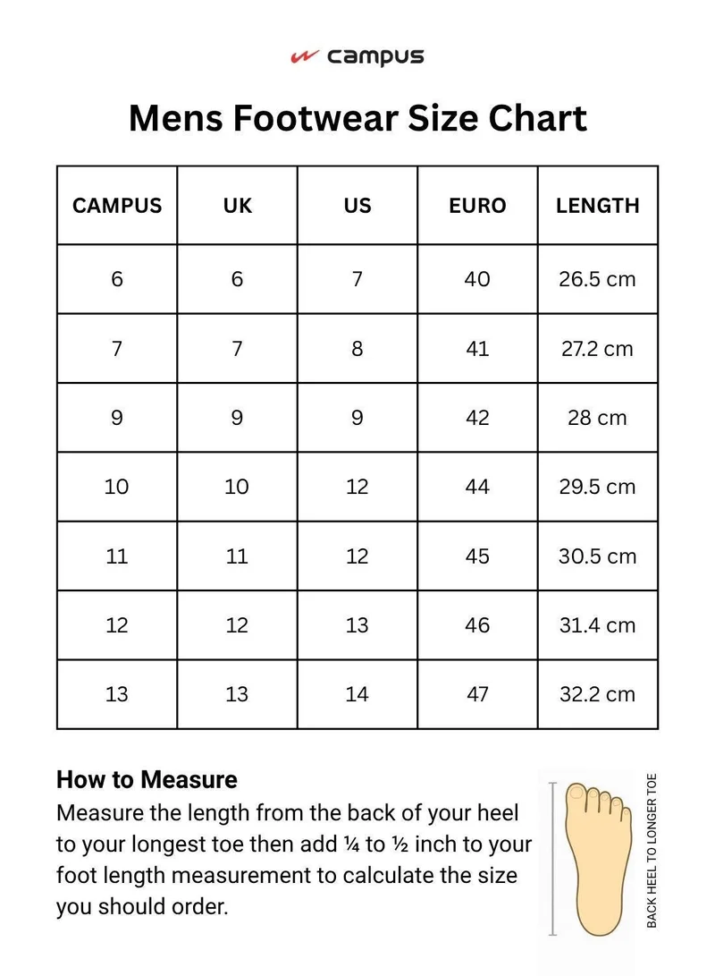 CAMPUS Wht/Navy Men's Low-Top Sneakers - Lightweight, Minimalist Designed for Style for Men | Best Price UAE